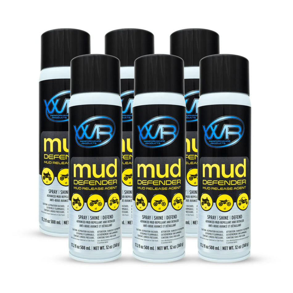 6 pack of Mud Defender