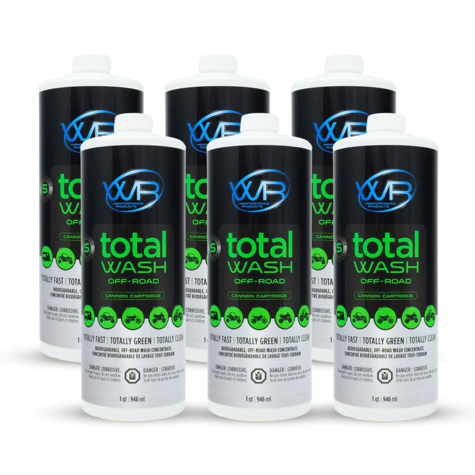 Total Wash Off-Road Cannon Cartridge 6 Pack