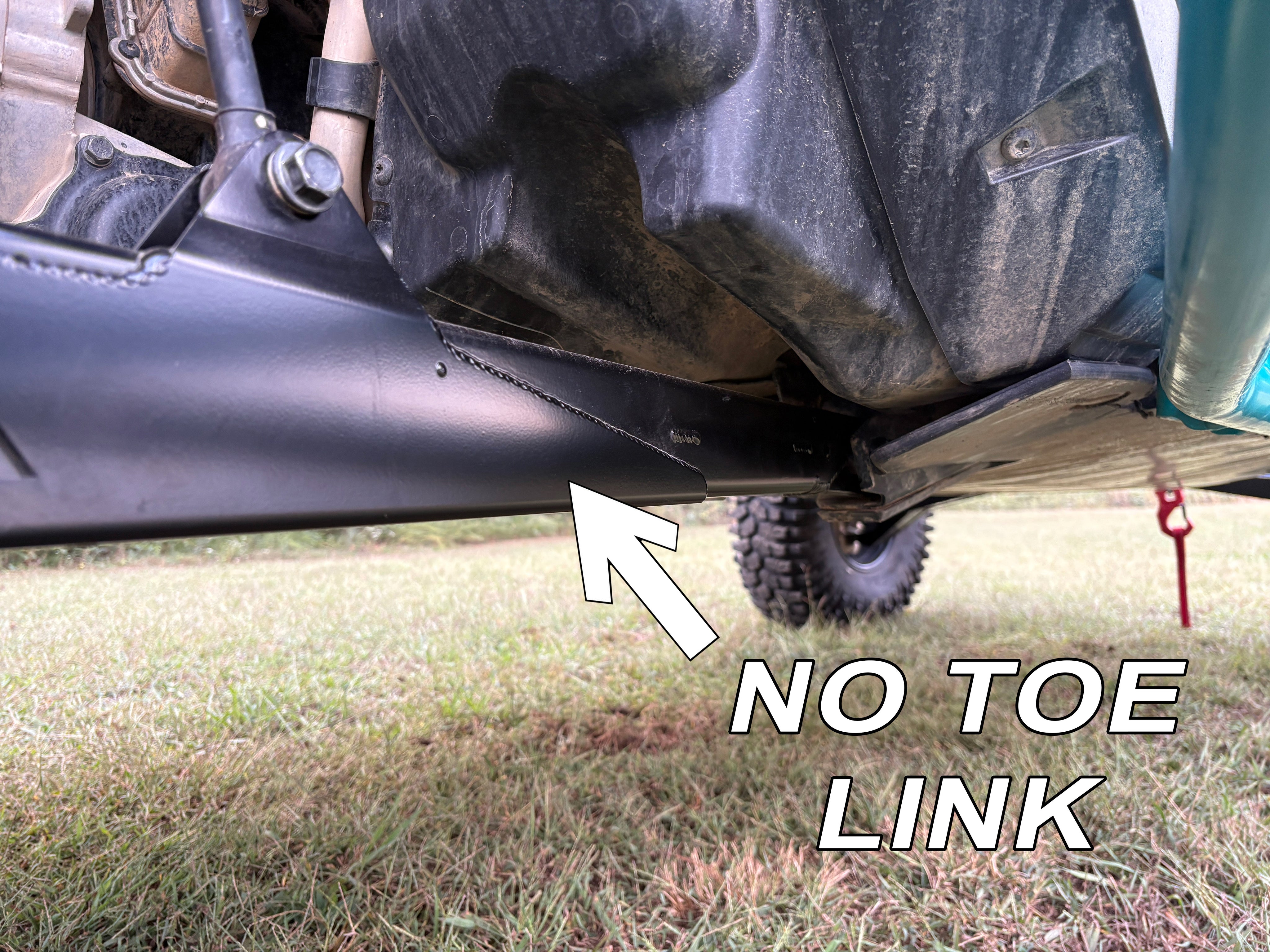 Polaris RZR Pro R Toe Link Delete Trailing Arms