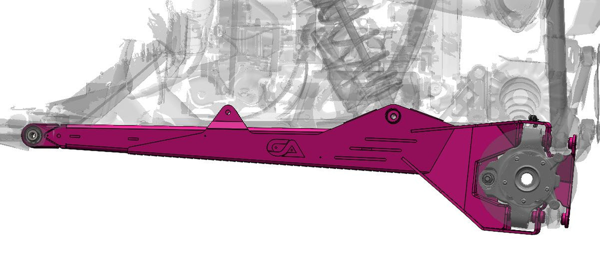 Polaris RZR Pro R Toe Link Delete Trailing Arms
