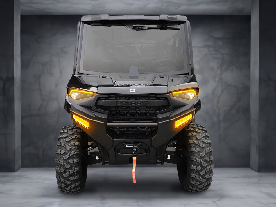 2025+ Polaris Ranger XP 1000 - Combo Replacement Headlights + Auxiliary Lights