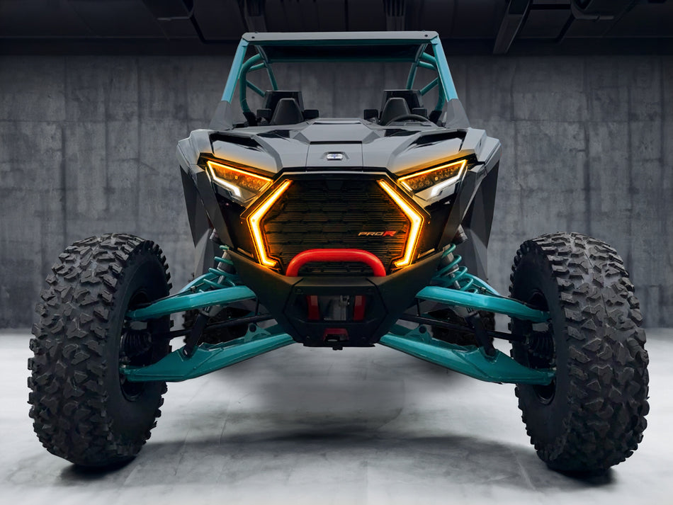 2025+ Polaris RZR Pro (XP, S, & R) - Fang Lights AND Sequential LEDs (Startup/Shutdown sequence)