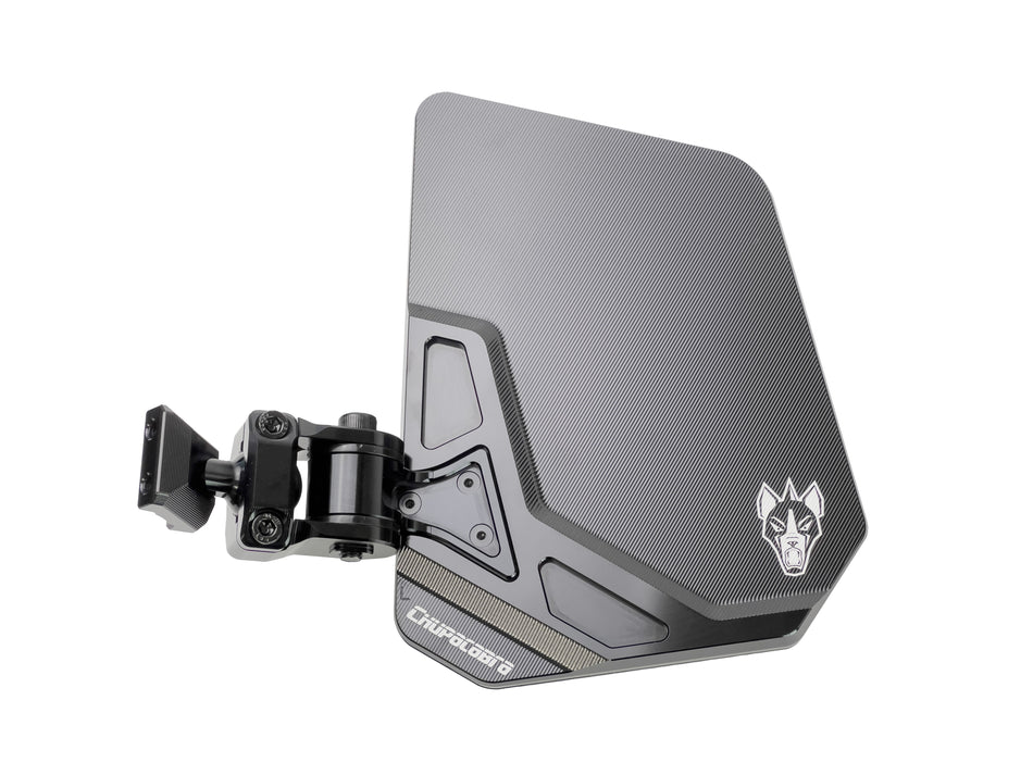 Chupacabra Cuero UTE Side Mirrors Set - Black - Xpedition A-pillar Mount