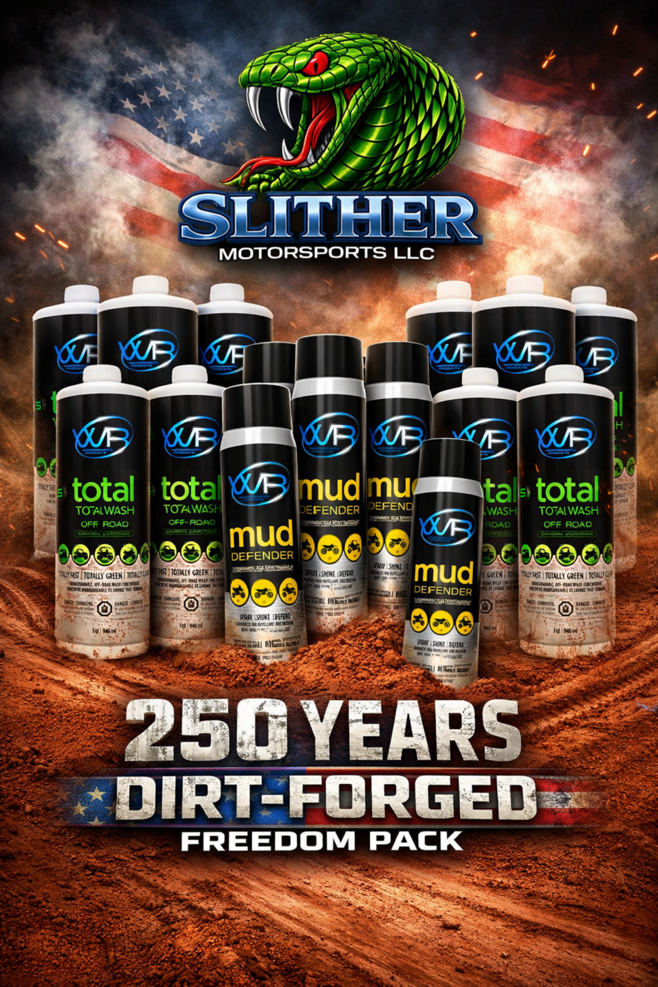 250 YEARS DIRT‑FORGED FREEDOM PACK