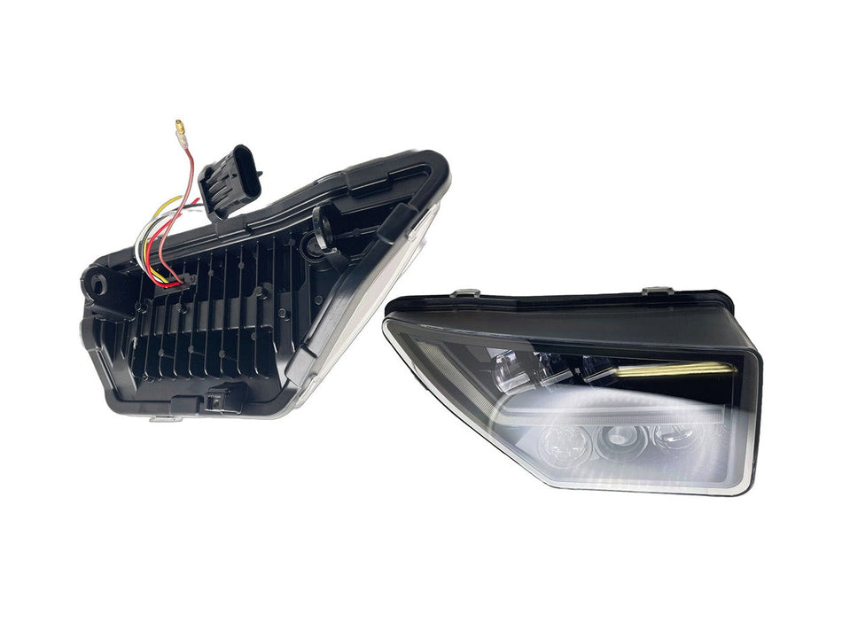 Spare Part: Kawasaki KRX Replacement Headlight Set with Harness