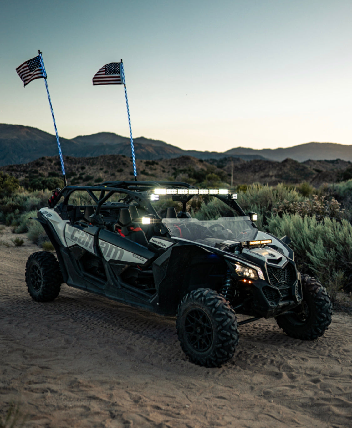 2017-2023 Maverick X3 40" + Pods Mount