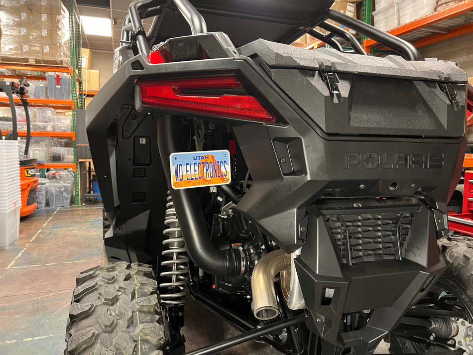 Polaris RZR Pro XP & Turbo R Side Mount License Plate Bracket