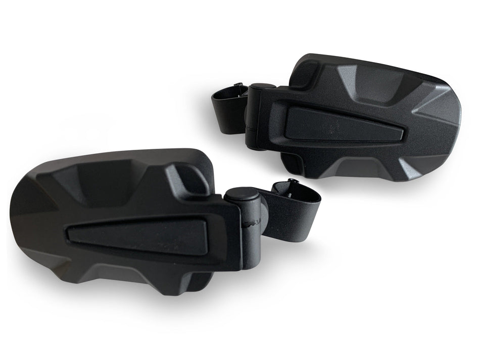 Aluminum 2.0" Clamp Mirror Set