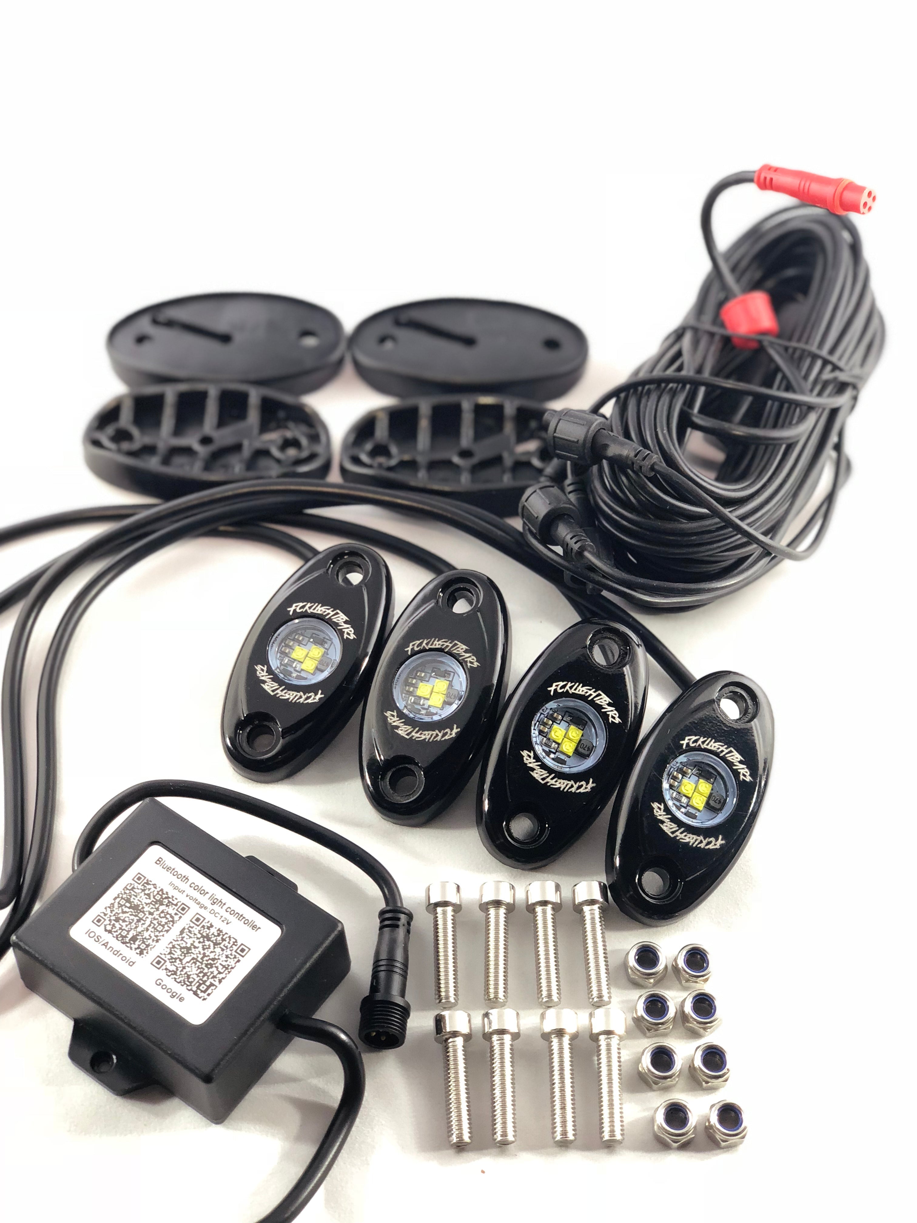 Pure White Rock Light Kits