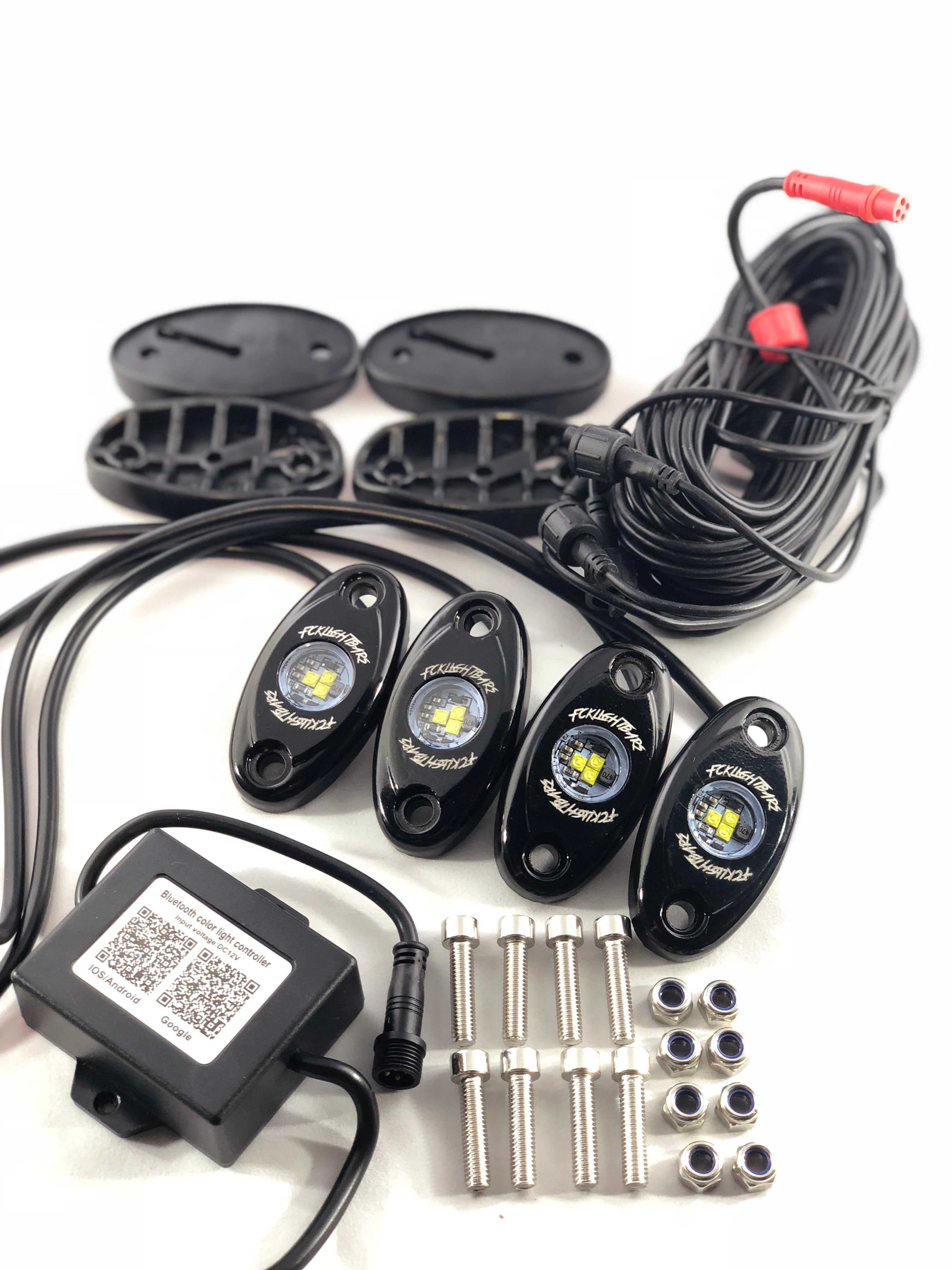 RGB Multi Color Rock Lights [High Intensity]