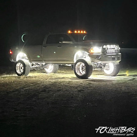 Pure White Rock Lights - Under Glow Kit