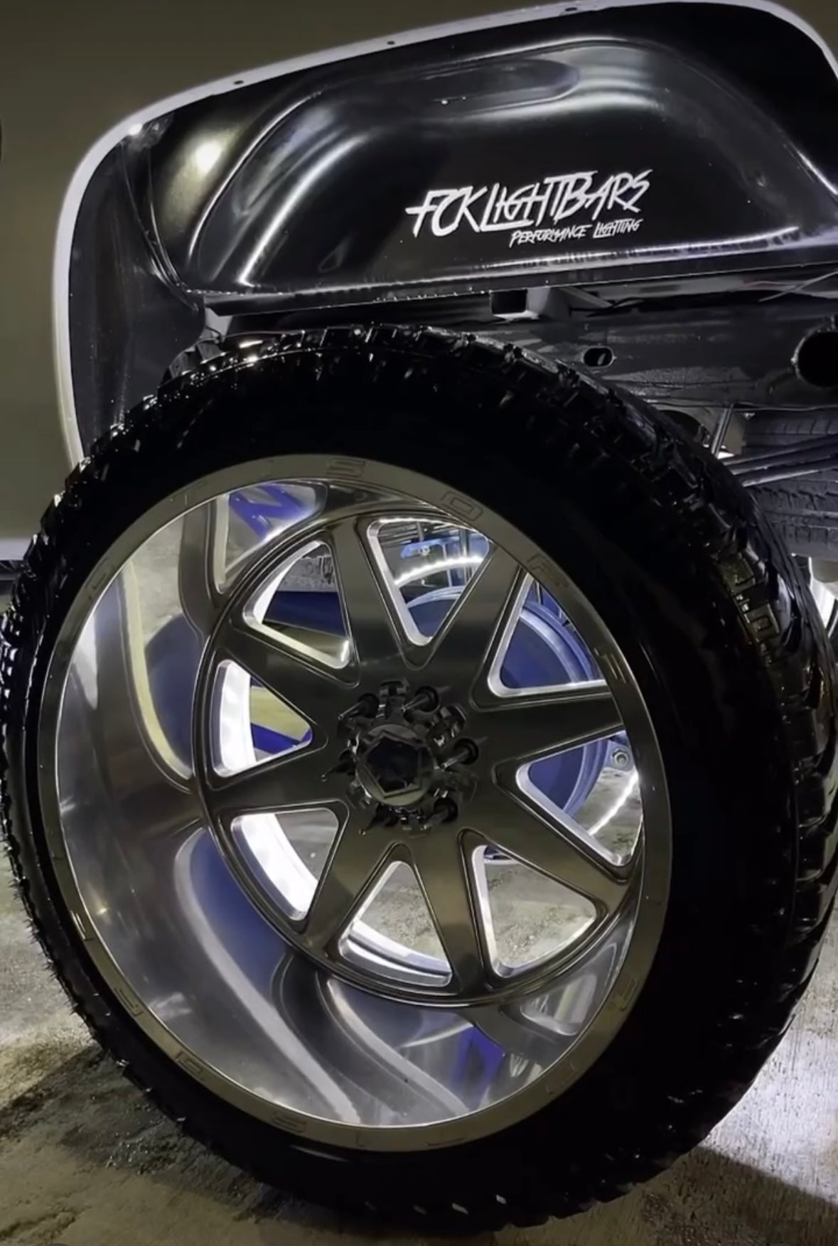 Pure White Wheel Lights