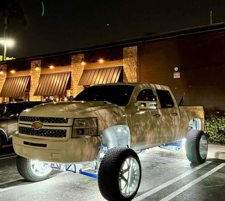 Pure White Wheel Lights