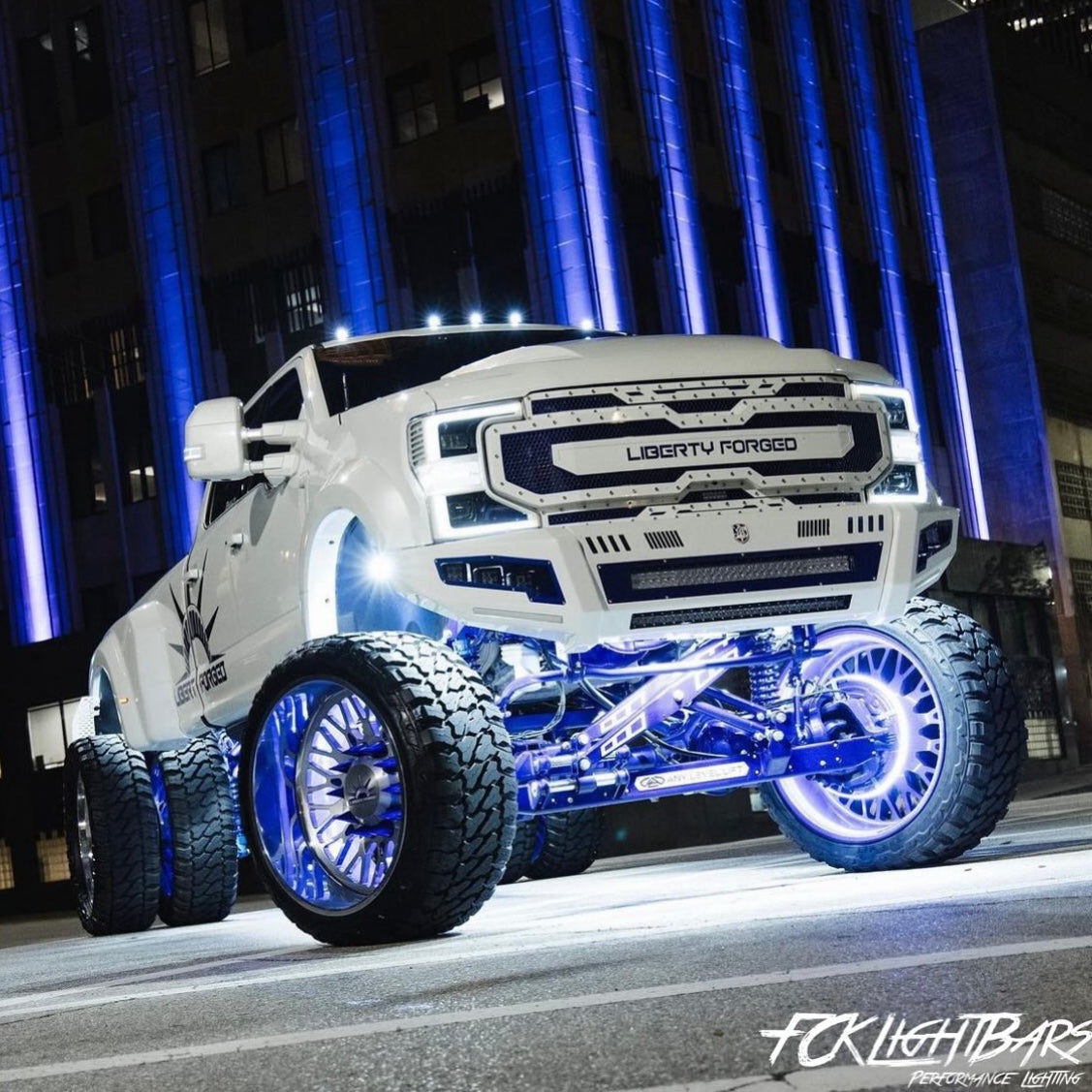 Pure White Wheel Lights