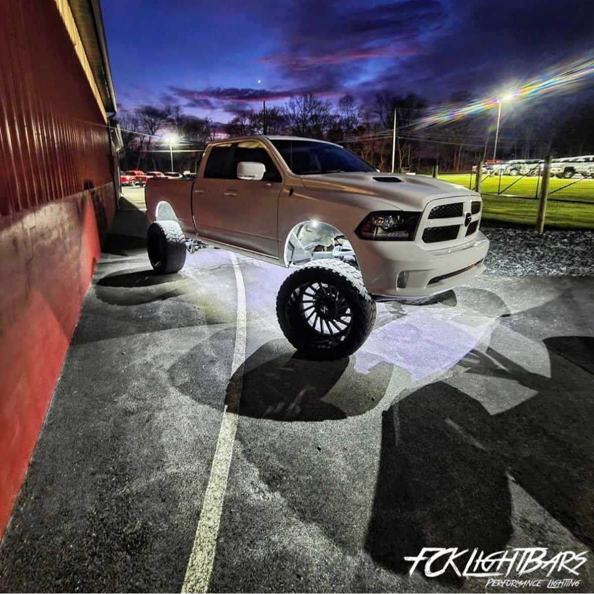 Pure White Wheel Lights