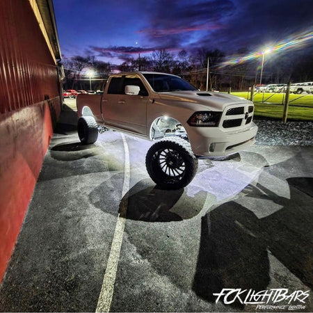 Pure White Wheel Lights