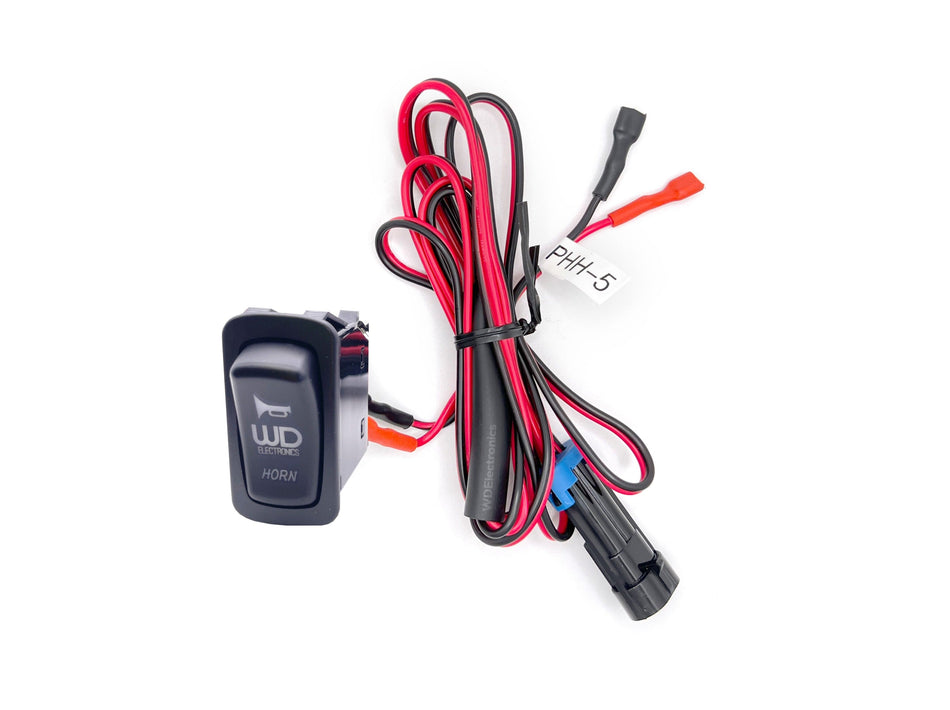 Horn Switch and harness for Center Console - "L" Series Switch Blank (Ranger XD 1500)