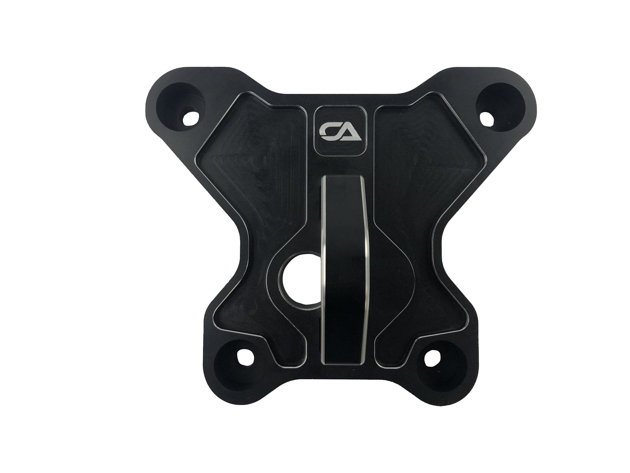 Polaris RZR Turbo S Billet Rear Pull Plate / Radius Rod Plate