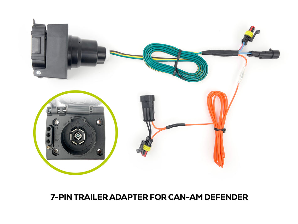 7-Pin Trailer Adapter for 2024+ CF Moto Uforce 1000