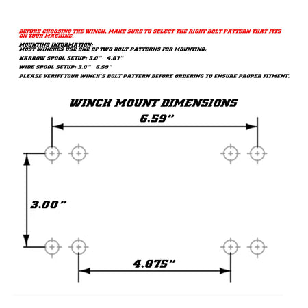Universal Application Demon Heavy Duty Winch
