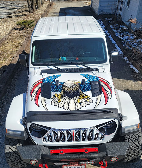 Custom Jeep & Street Vehicle Graphics Design Deposit