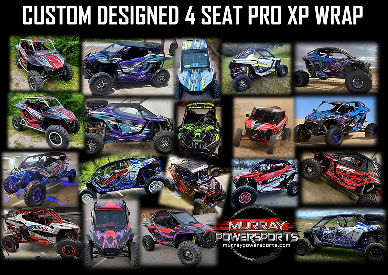 4 Seat Custom Pro XP Wrap