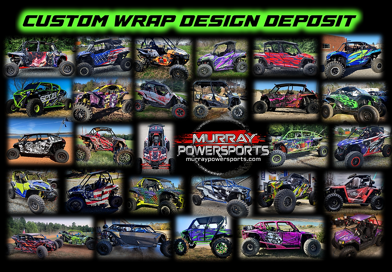 Custom Off-road Wrap Design Deposit