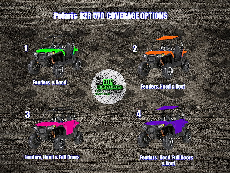 Custom RZR 570 Wrap