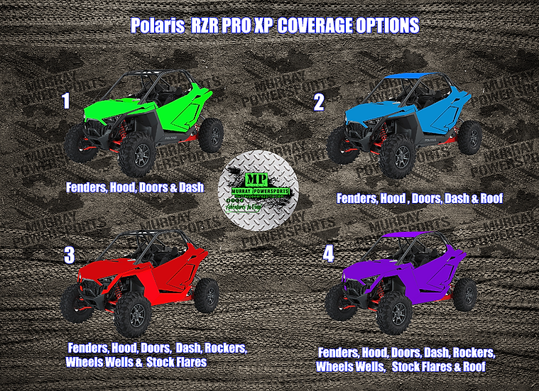 4 Seat Custom Pro XP Wrap
