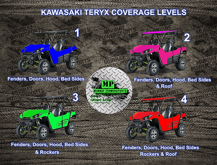 Custom Teryx 4 (2015 & Older) Wrap