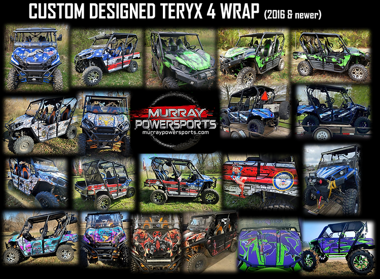 Custom Teryx 4 (2016 & Newer) Wrap