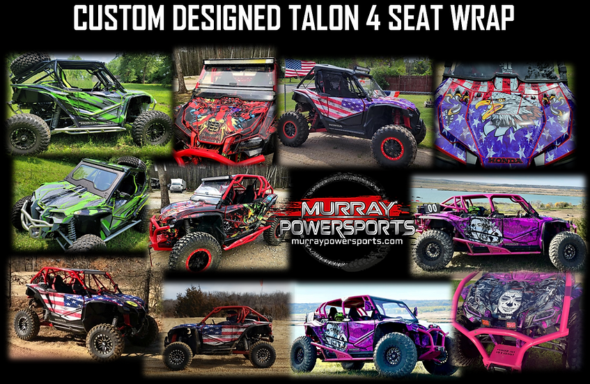 4 Seat Custom Talon Wrap