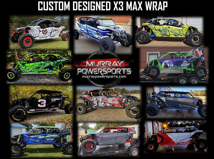 X3 Max Custom Wrap