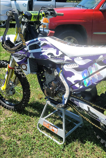 Custom MX Bike Wrap Design Deposit