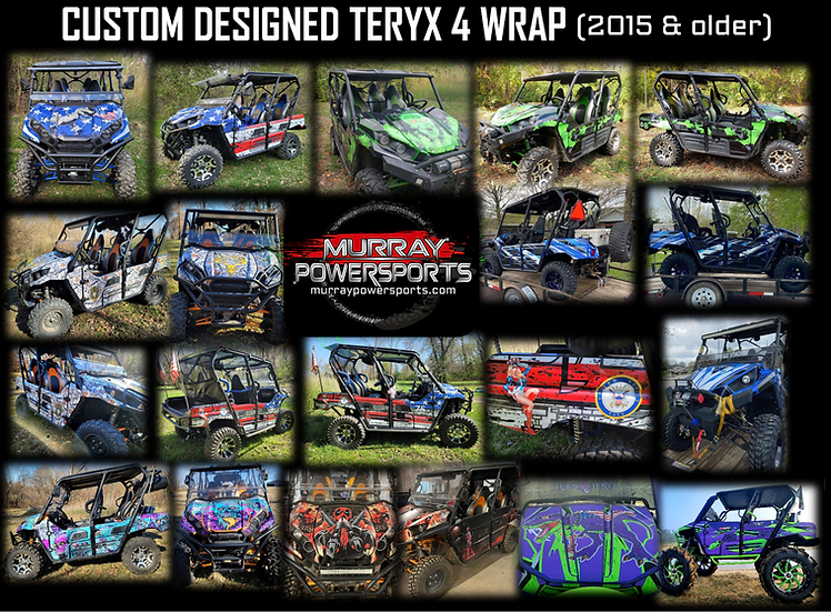Custom Teryx 4 (2015 & Older) Wrap