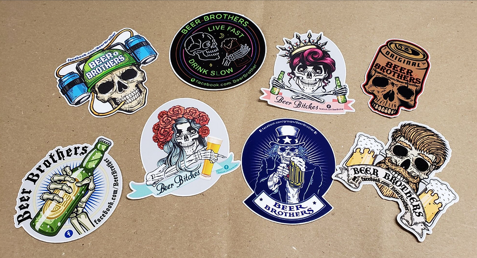 Beer Brothers Sticker Pack