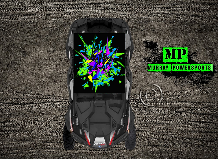 SXS/UTV/RZR 2 or 4 seat Roof Wrap (Truck/Car )