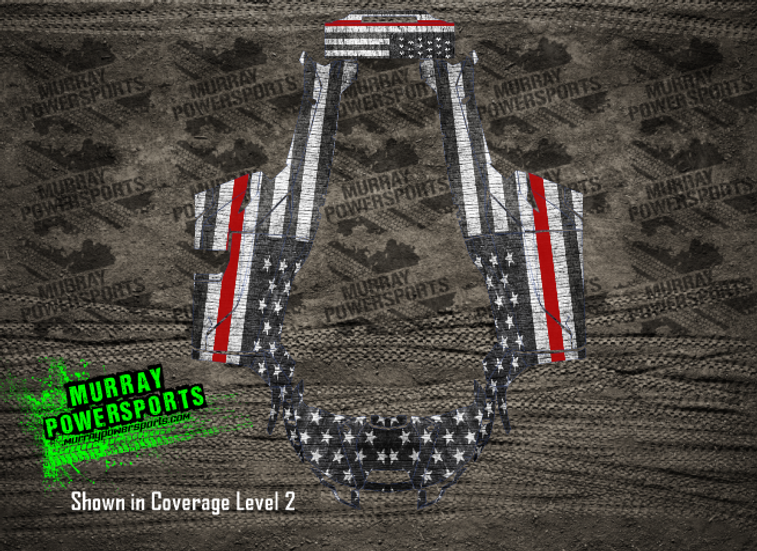 KRX Red Line Flag Wrap