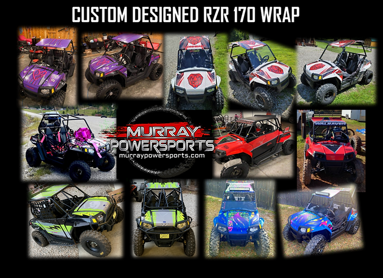 Custom RZR 170 Wrap