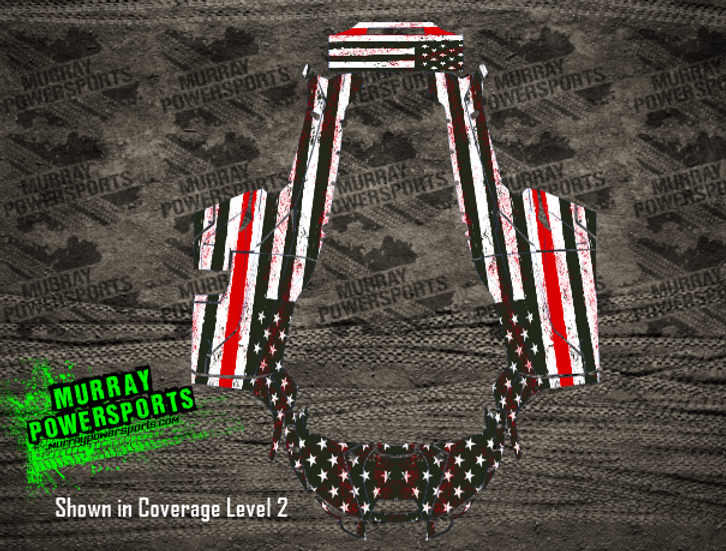 KRX Red Line Flag Wrap