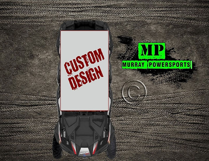 SXS/UTV/RZR 2 or 4 Seat Custom Roof Wrap