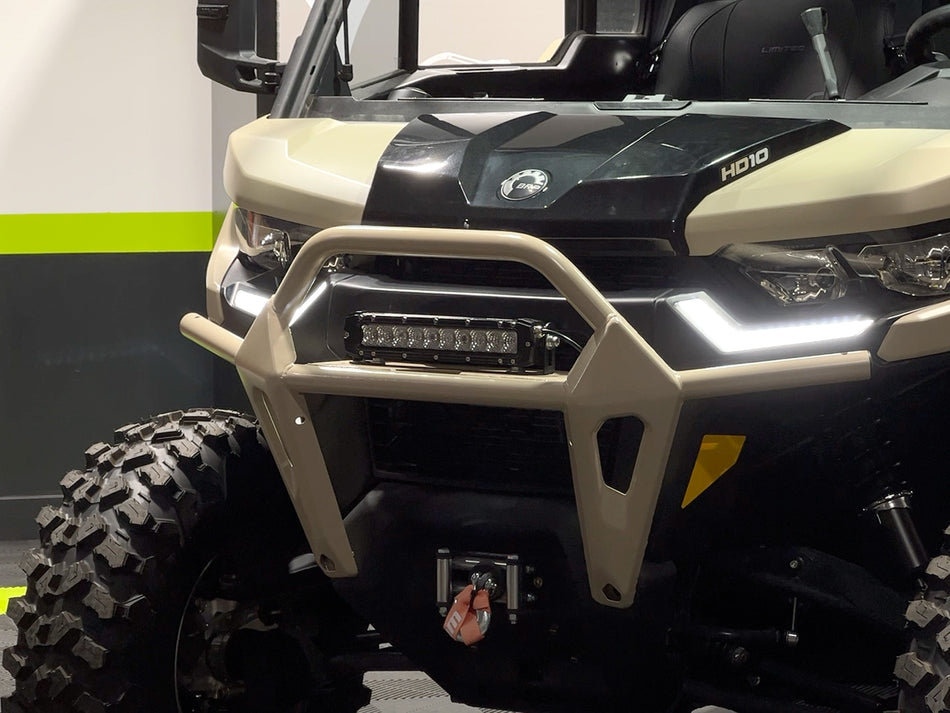 Can Am Defender - 10" Dual Row Light Bar Kit with Harness and Mounts