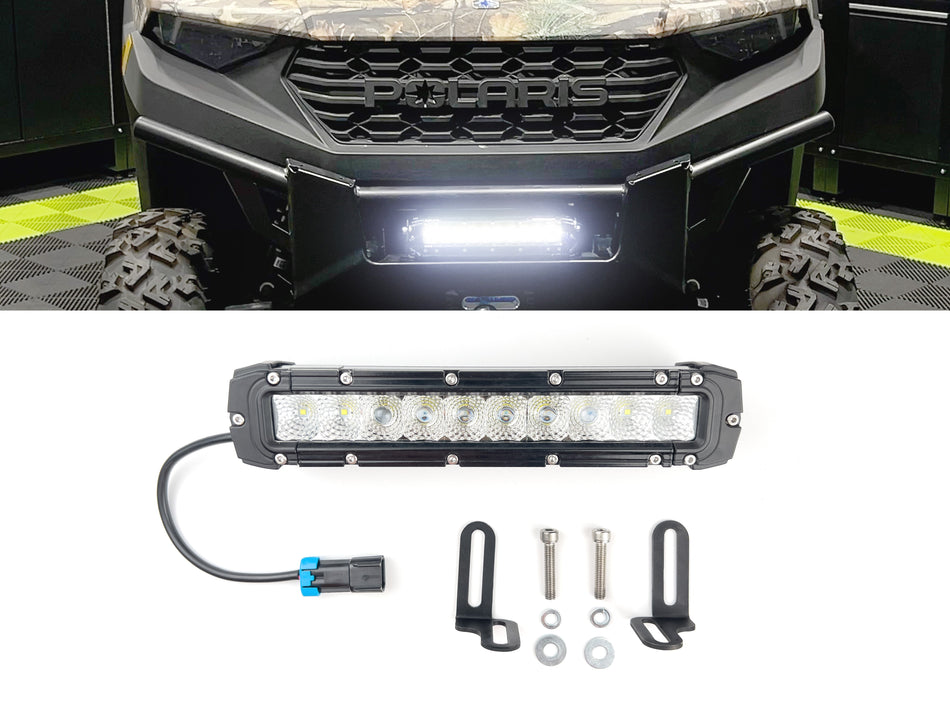 Polaris Ranger 1000 / XP 1000 - 10" Single Row Light Bar Kit with Harness and Mounts