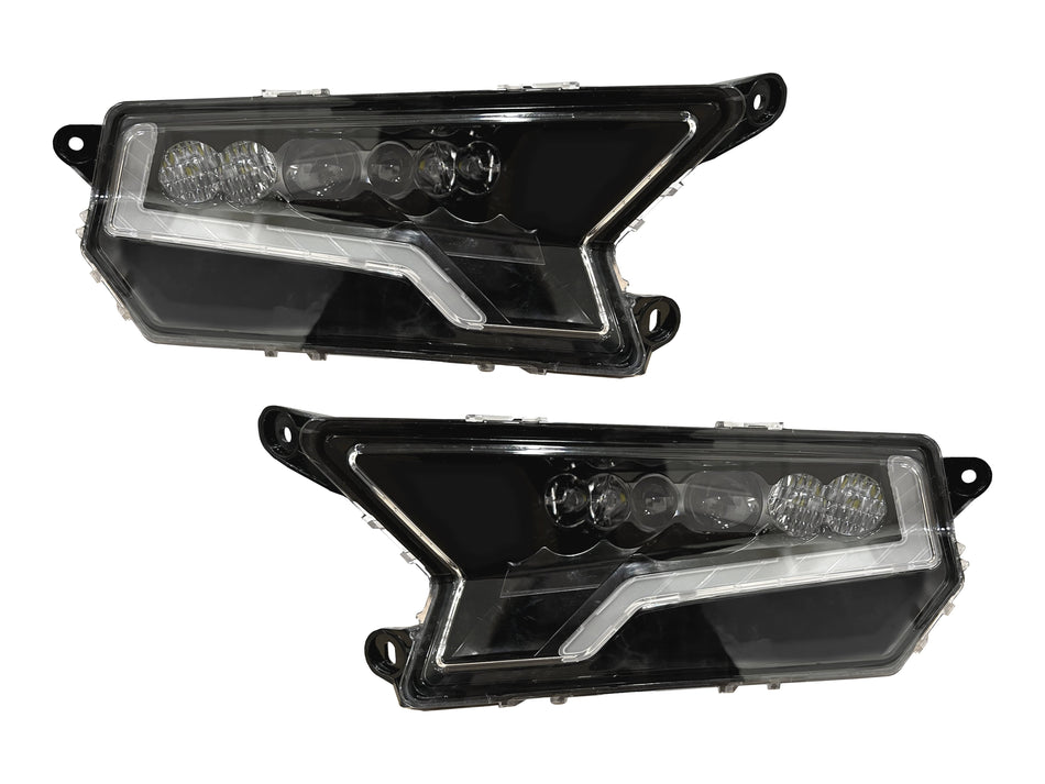 Spare Part: 2024+ RZR XP 1000 Replacement Headlights with Harness